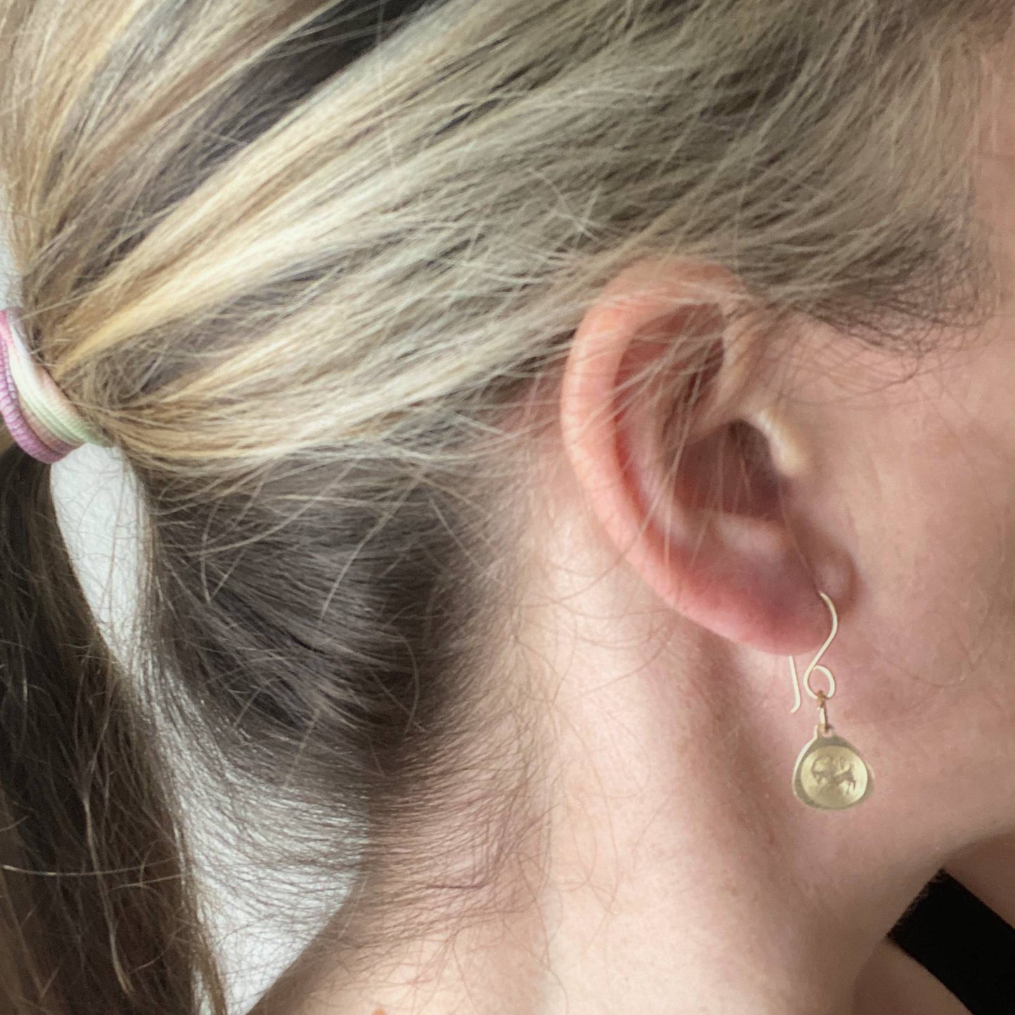 14k Solid Gold Big Loop Ear Wires