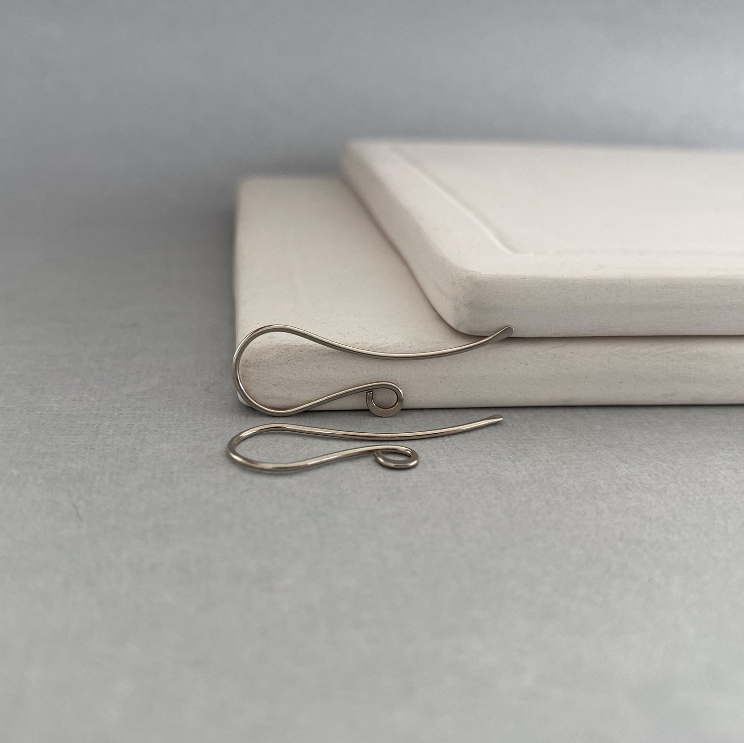 14k white gold hooks perfect for dangle and drop earrings