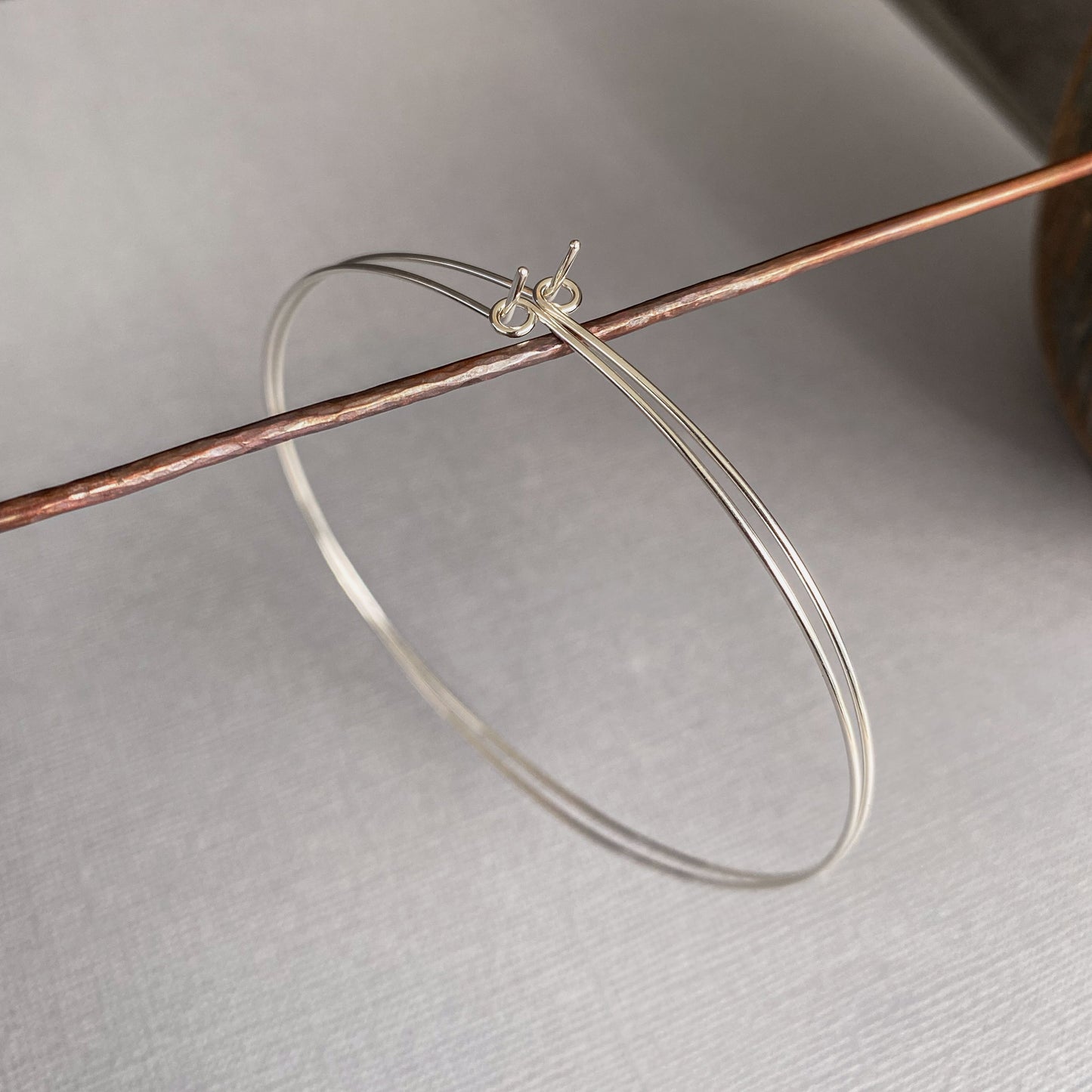 2.5-inch sterling silver hoop earrings with a lightweight yet durable design, perfect for any occasion.