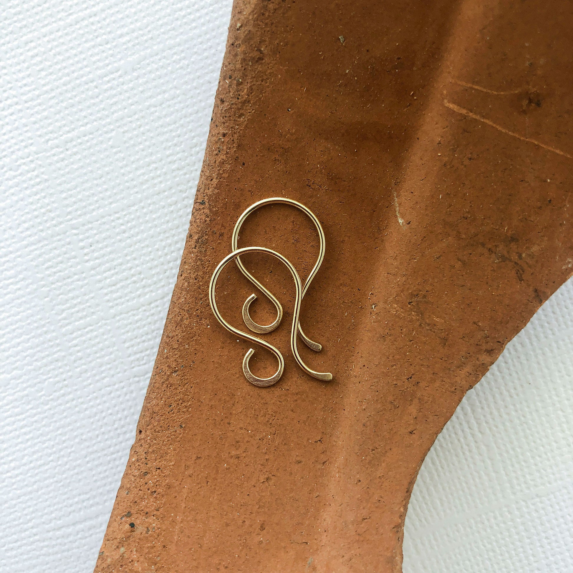 14k yellow gold french ear wire