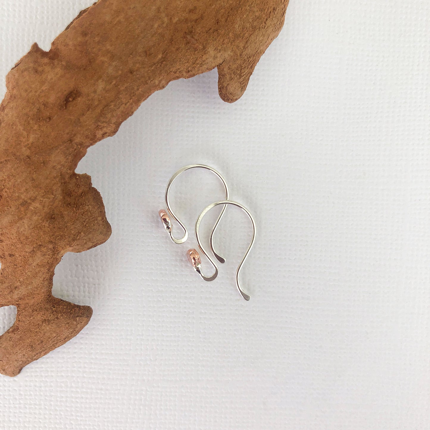 mixed metal short earring wires for jewelry making