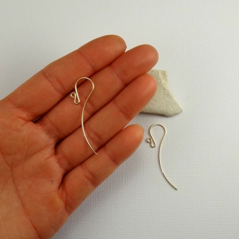 Gold Filled Long Shepherds Ear wires