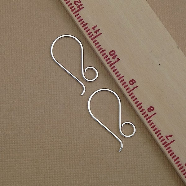 Sterling Silver Big Loop Earwires