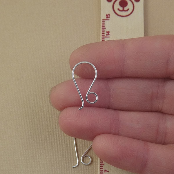 Sterling Silver Big Loop Earwires