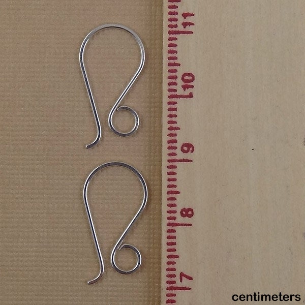 Sterling Silver Big Loop Earwires