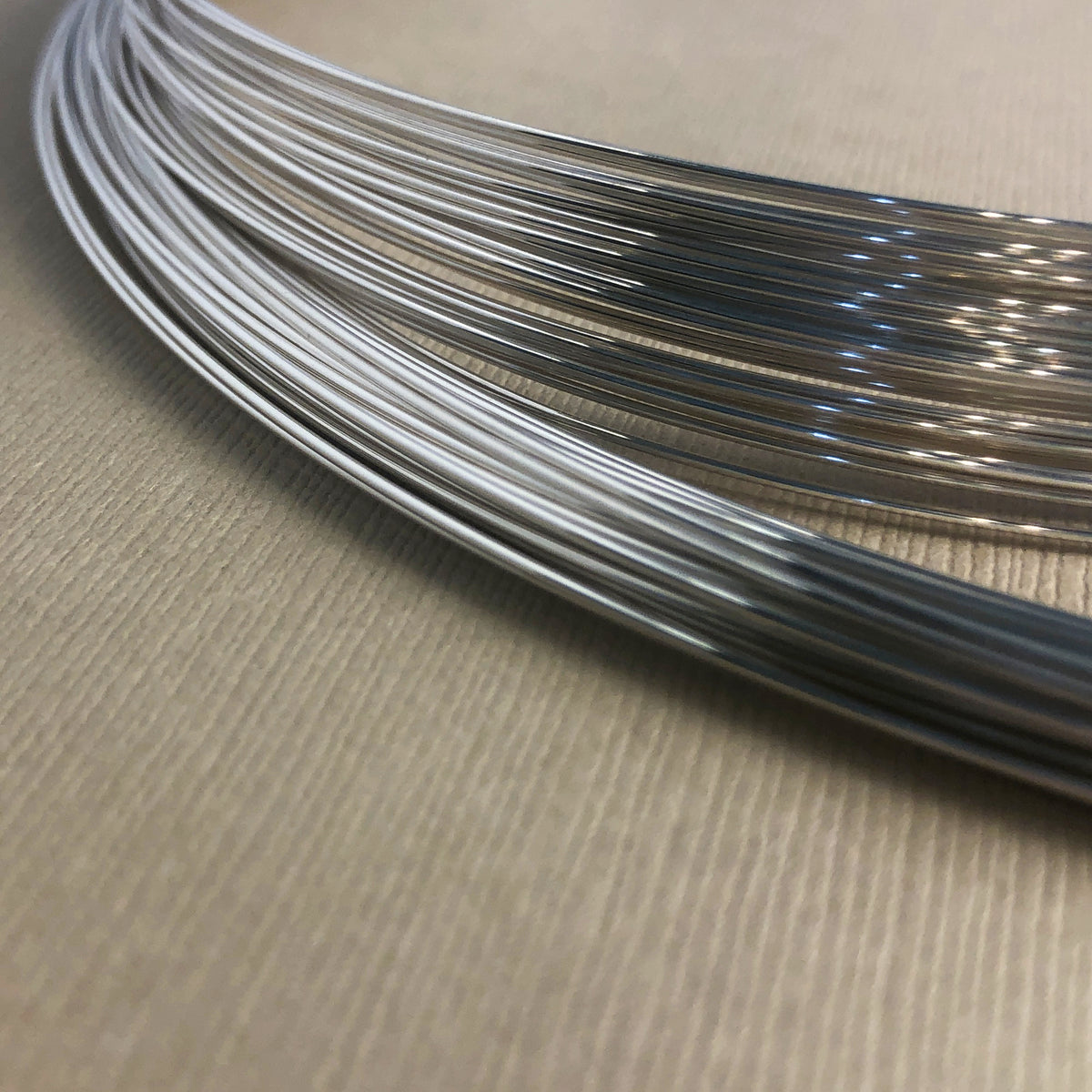 Sterling Silver Round Wire, Dead-Soft