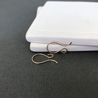 10k Solid Gold French Ear Wires
