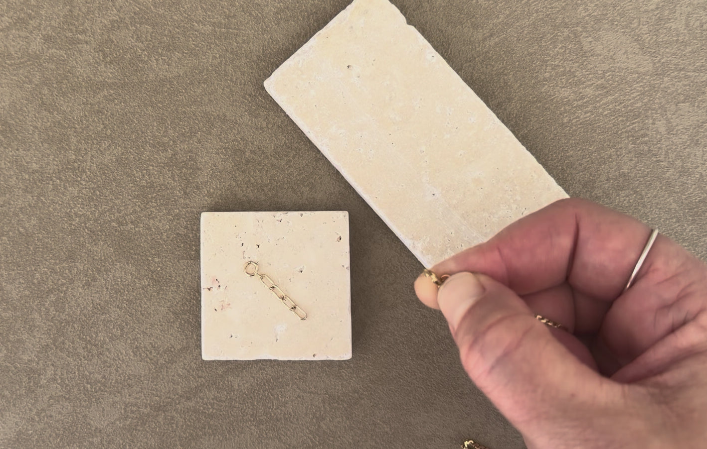short video of handmade 14k extender