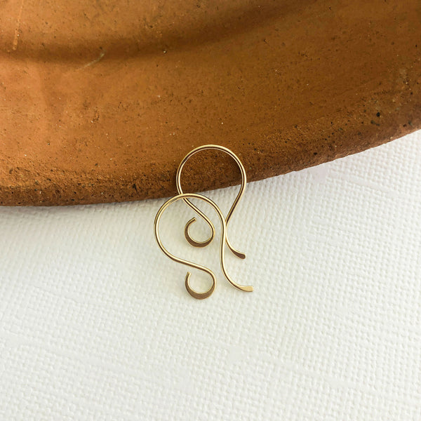 14k gold ear wires