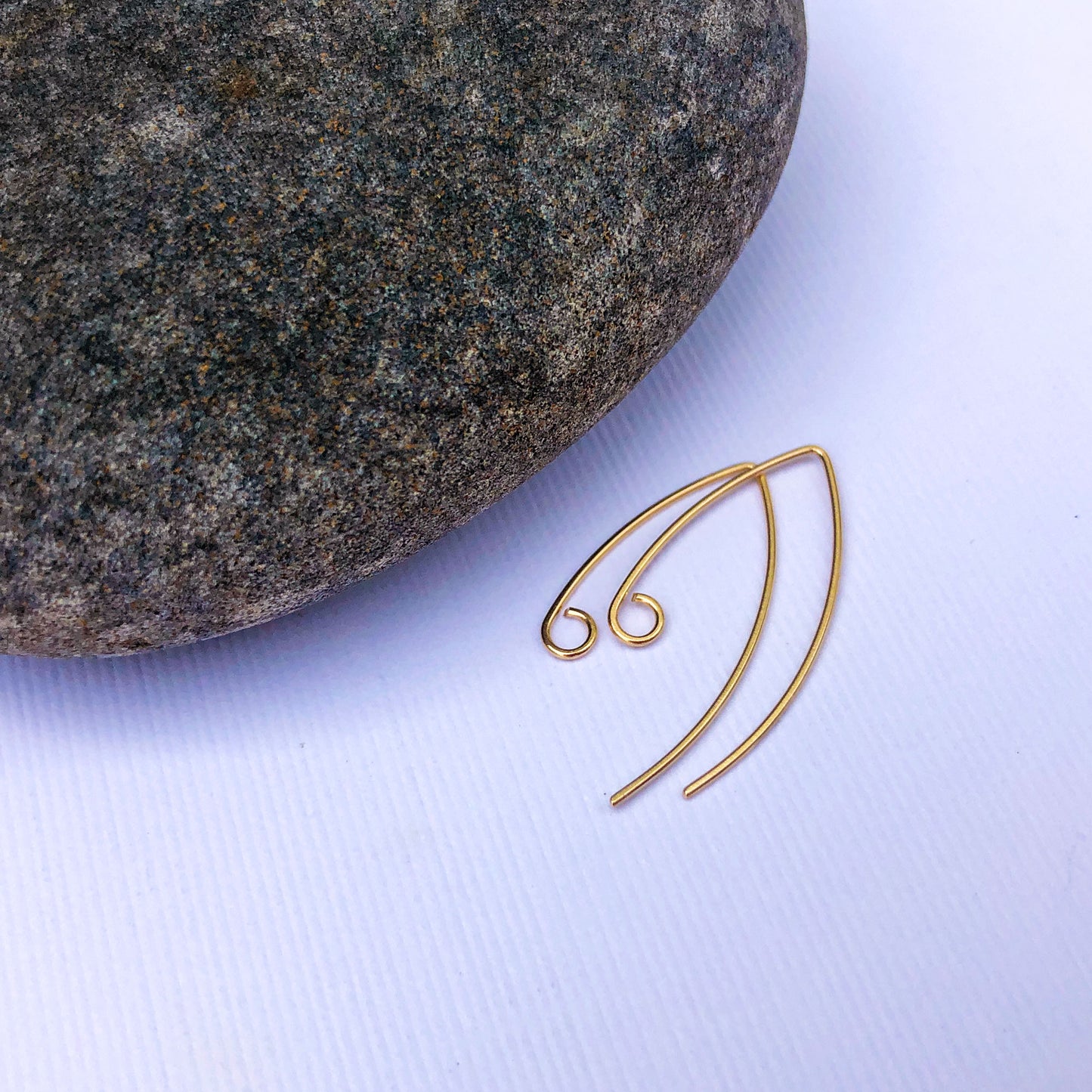 14k yellow gold ear wires