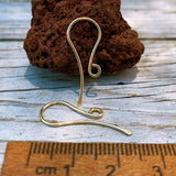 14k french hook earwires