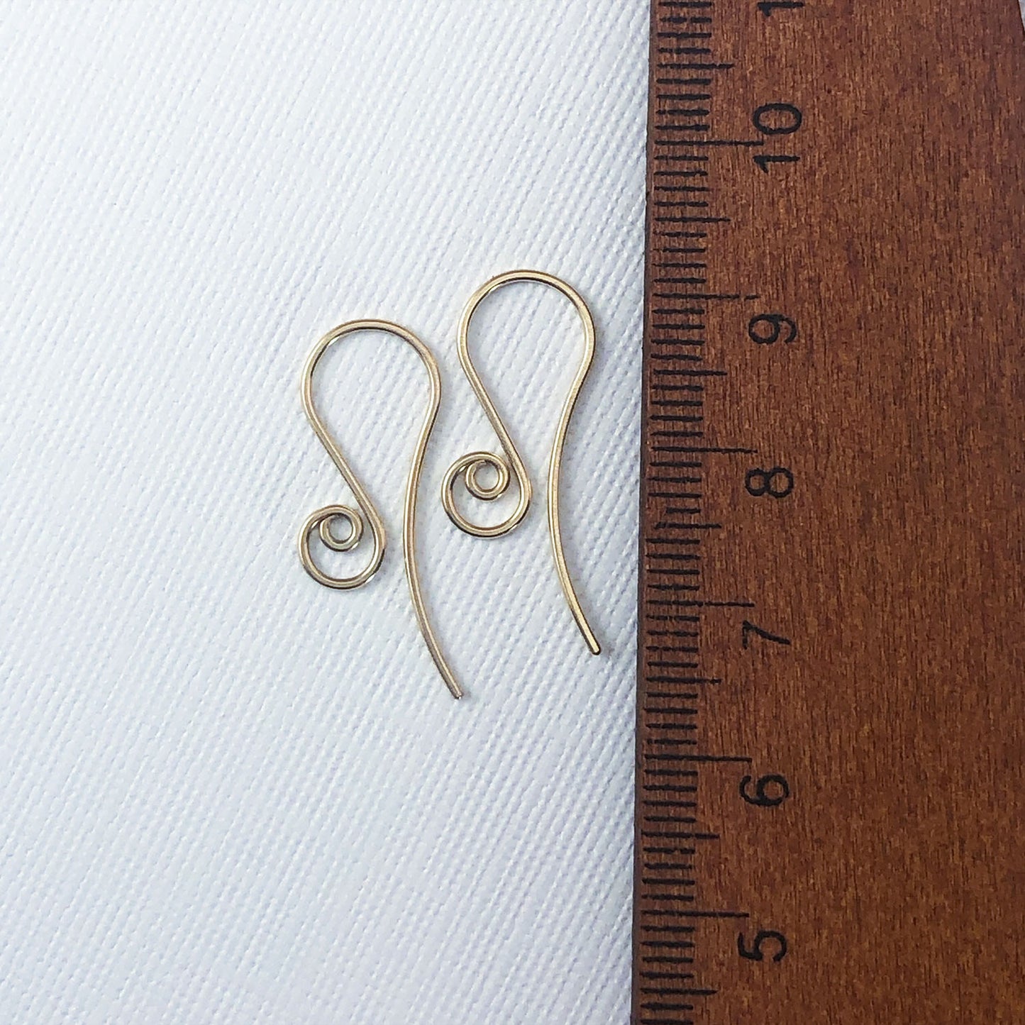 handmade earring wire