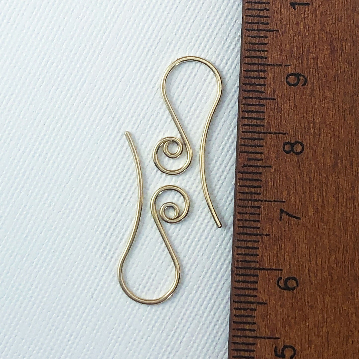 gold filled french hook