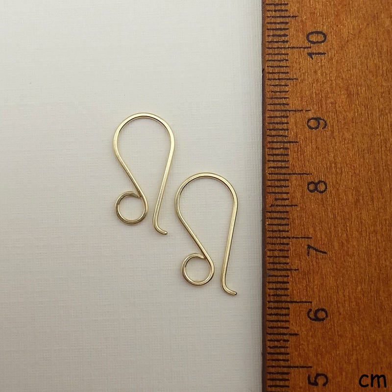 Gold Filled Big Loop Earwires