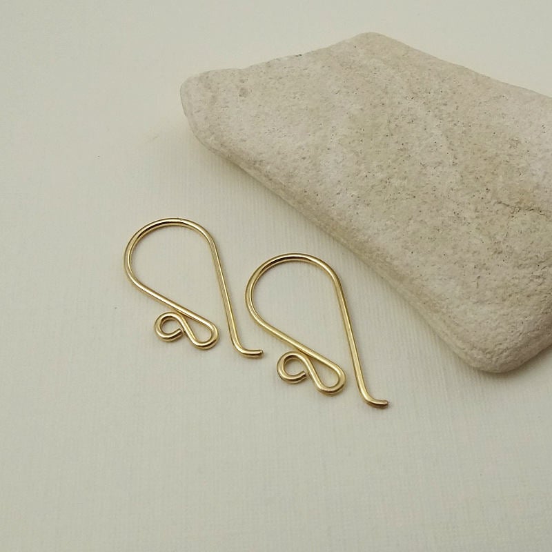 Gold Filled Short Shepherd Earwire