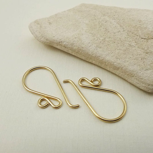 Gold Filled Short Shepherd Earwire