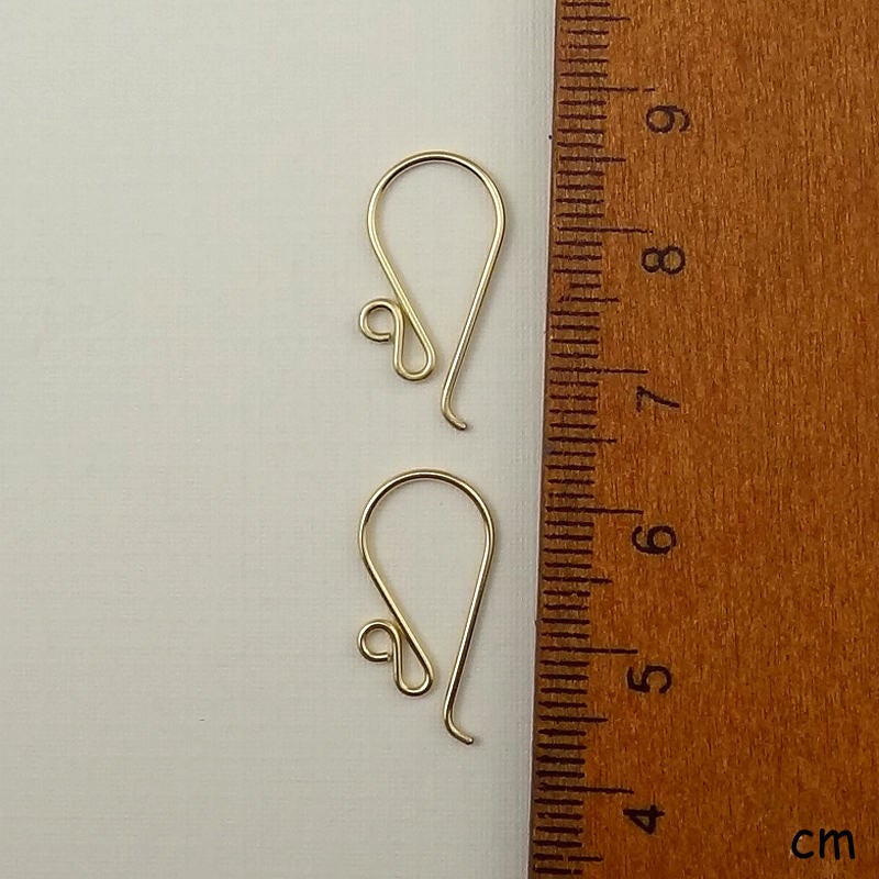 Gold Filled Short Shepherd Earwire
