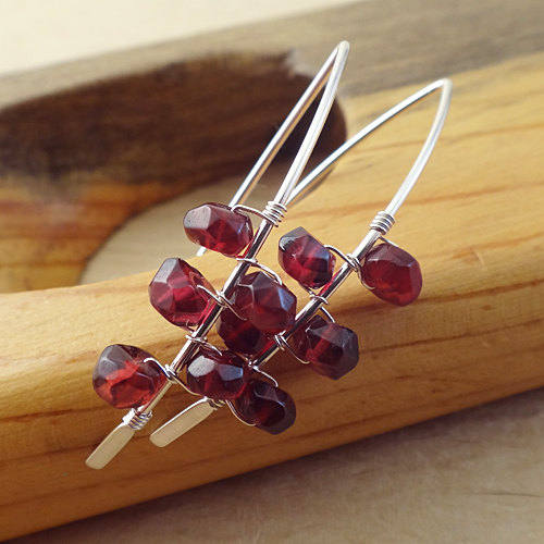 Sterling Silver Paddle Ear Wires