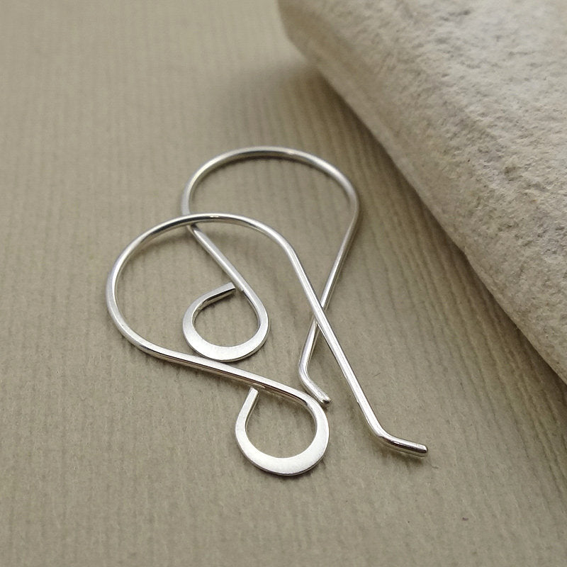 Sterling Silver Small Teardrop Ear Wires