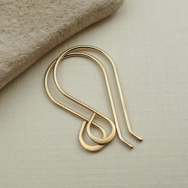 Gold Filled Small Teardrop Ear Wires