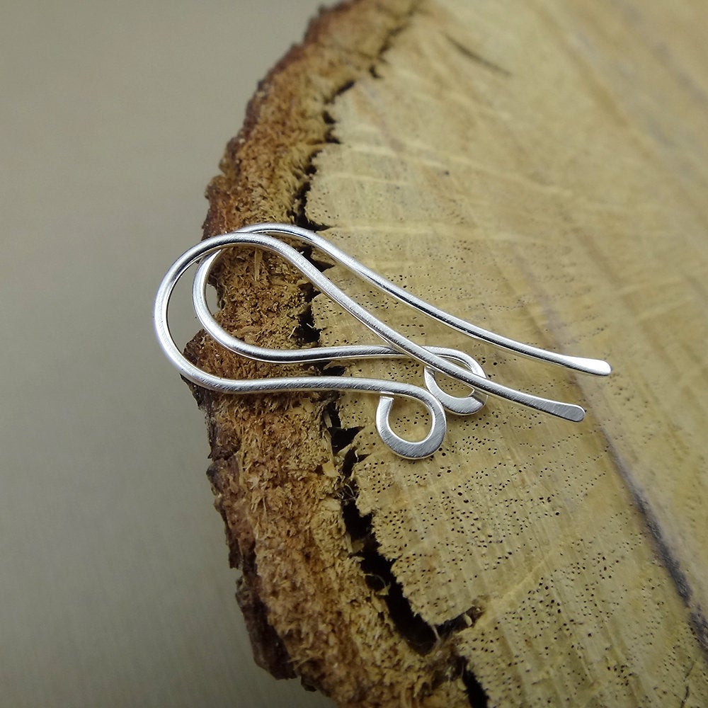 Sterling Silver French Flared Ear Wires