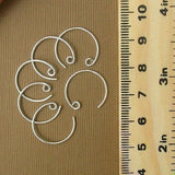 Sterling Silver Small Hoop Ear Wires