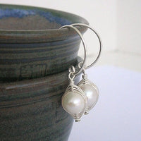 Sterling Silver Small Hoop Ear Wires