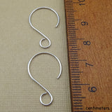 Sterling Silver Rounded Earring Wires