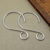 Sterling Silver Rounded Earring Wires