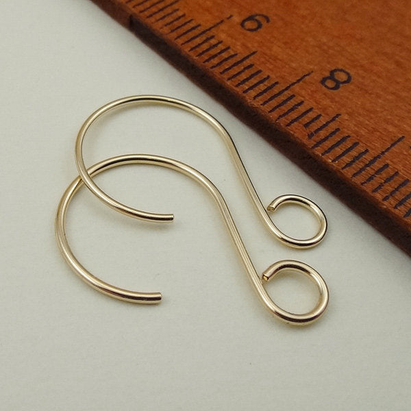 14/20 Gold Filled Rounded Earring Wires – Betty Brite Findings