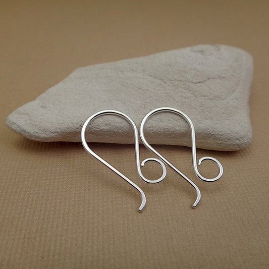 Sterling Silver Big Loop Earwires