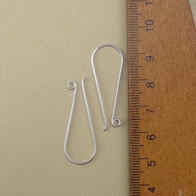 Sterling Silver FishHook Earwires