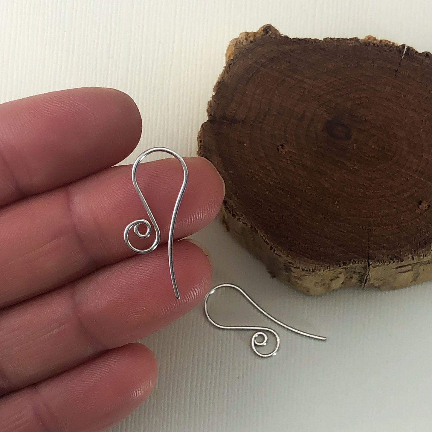 switchable ear hooks silver