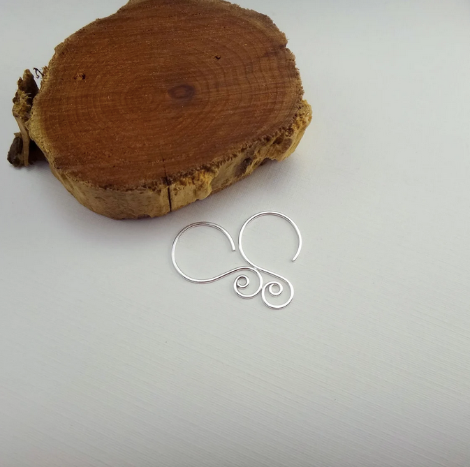 interchangeable spiral ear wire